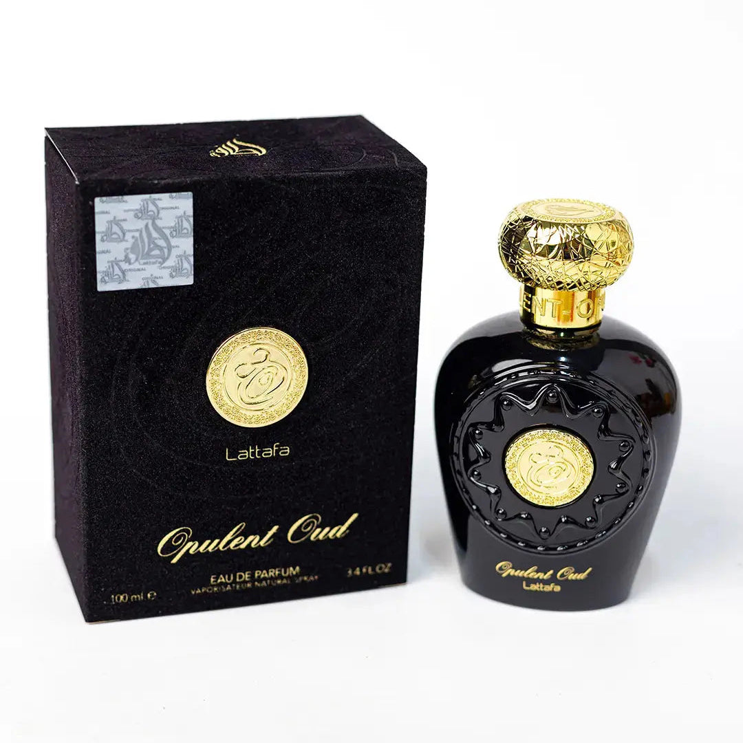 Opulent Oud Noir Eau de Parfum LATTAFA Pour Homme - 100ml