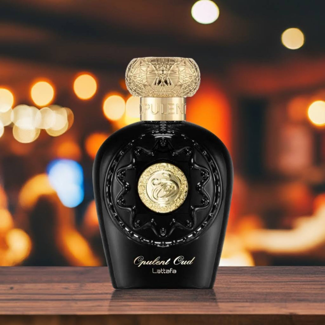 Opulent Oud Noir Eau de Parfum LATTAFA Pour Homme - 100ml