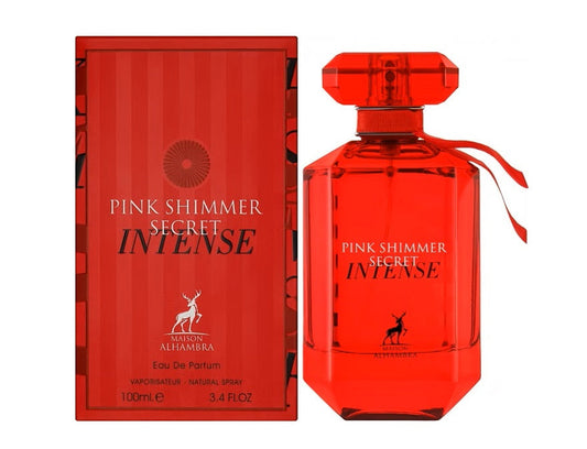 PINK SHIMMER SECRET INTENSE DE MAISON ALHAMBRA EAU DE PARFUM - 100ml