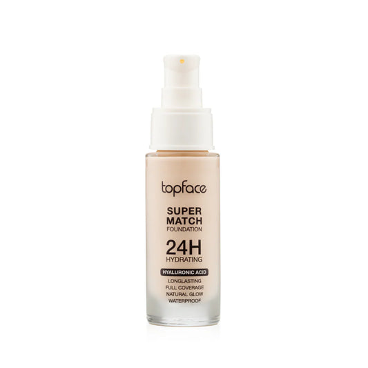 TOPFACE SUPER MATCH FOUNDATION 24H HYDRATING (HYALURONIC ACID)