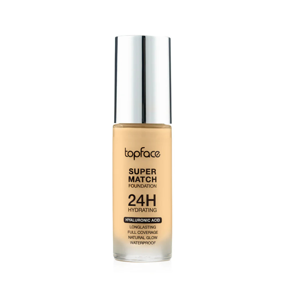 TOPFACE SUPER MATCH FOUNDATION 24H HYDRATING (HYALURONIC ACID)