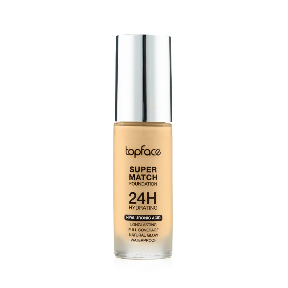 TOPFACE SUPER MATCH FOUNDATION 24H HYDRATING (HYALURONIC ACID)