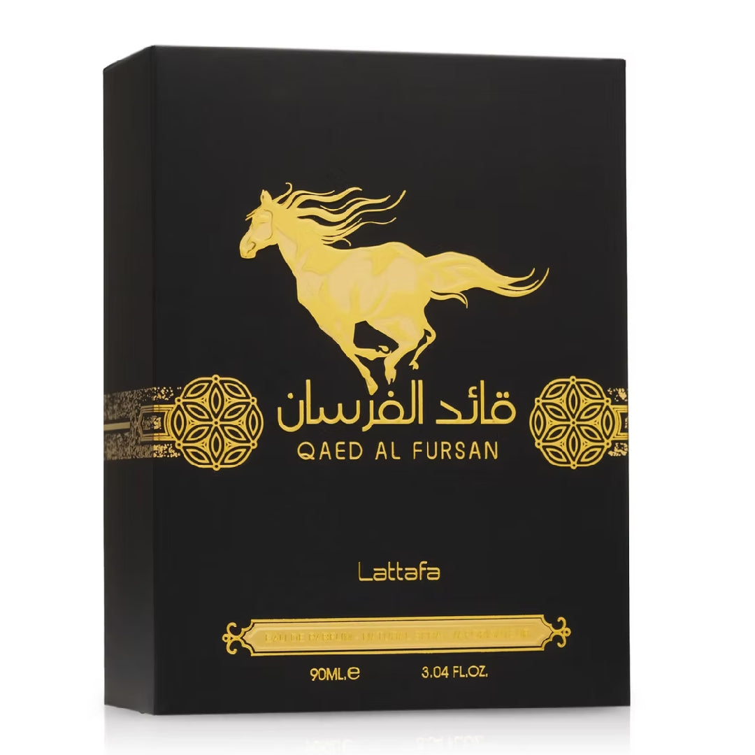 QAED AL FURSAN NOIR EAU DE PARFUM Pour Homme - LATTAFA 90ml