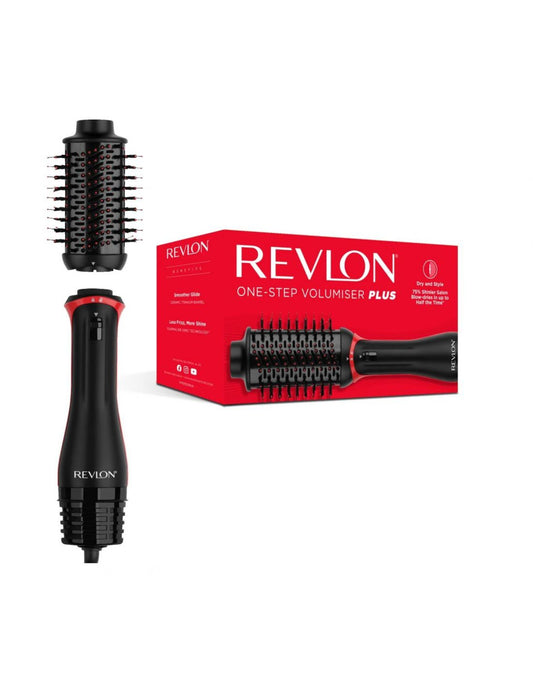 revlon volumiser plus, brosse soufflante revlon, sèche cheveux 2 en 1, brosse coiffante, volumiser cheveux, revlon one-step plus maroc, brushing facile, brosse chauffante revlon, volumiser racines, brosse cheveux ionique
