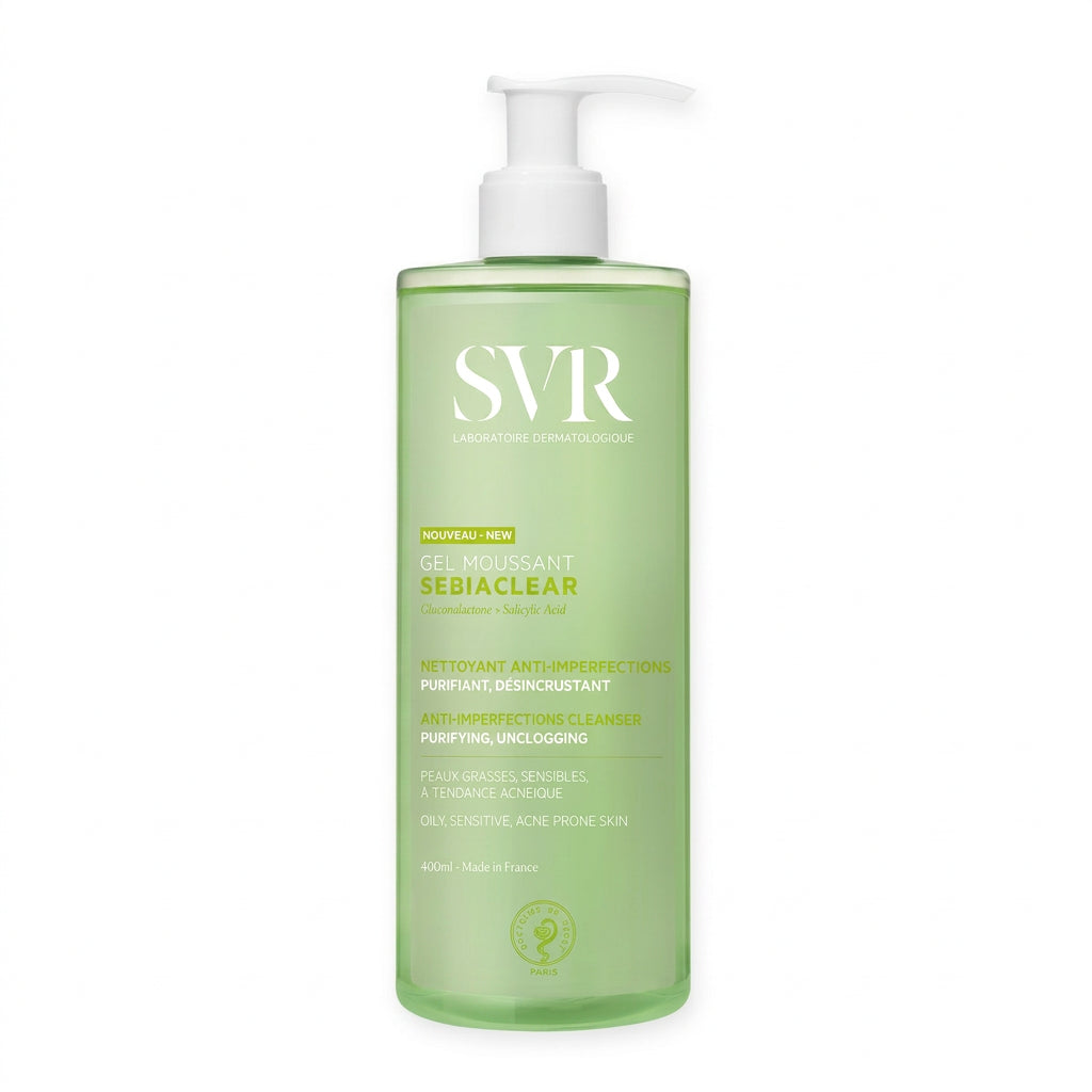 SVR SEBIACLEAR GEL MOUSSANT 400 ML