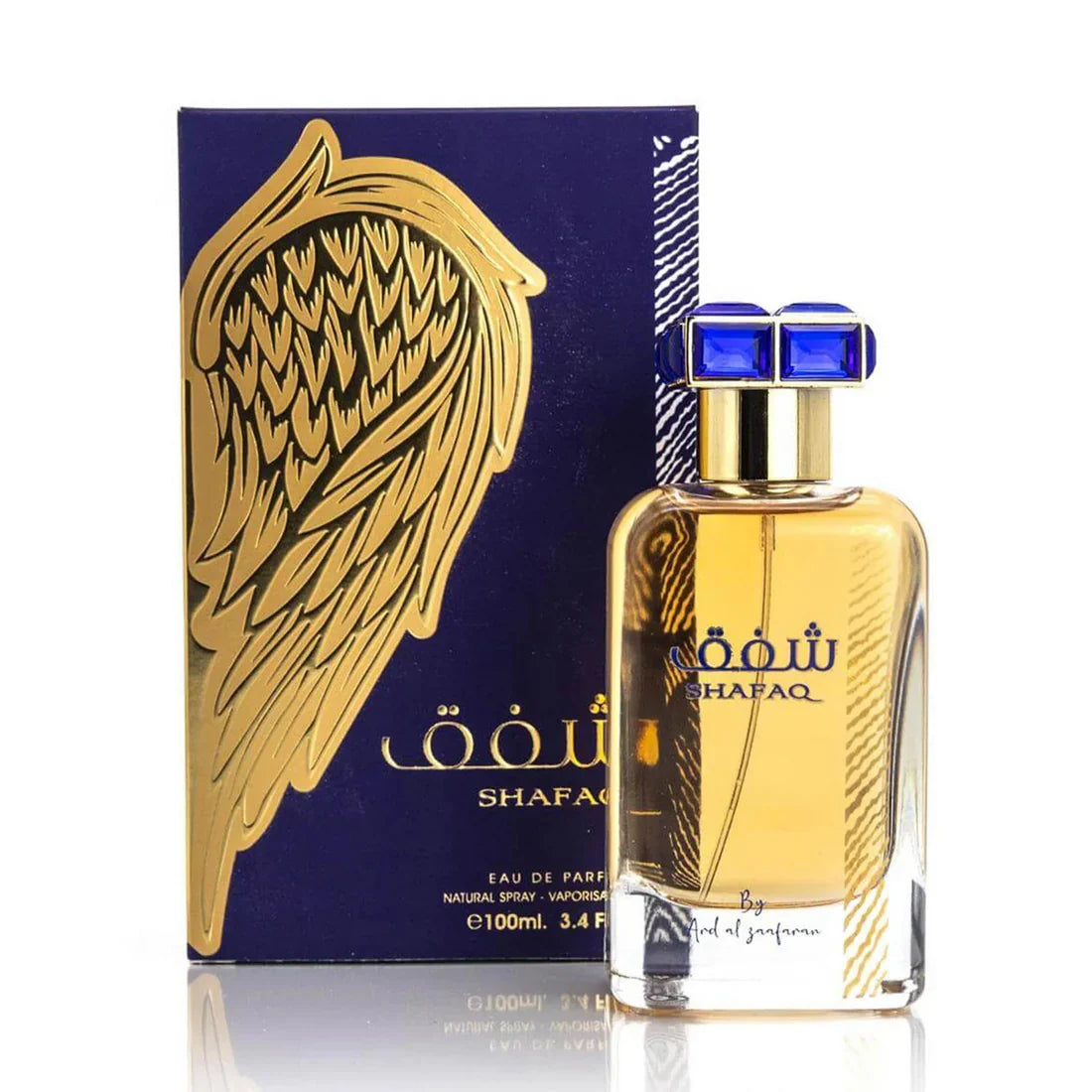 SHAFAQ, parfum mixte, eau de parfum 100ml, Ard Al Zaafaran, parfum floral fruité, parfum gourmand unisexe, parfum vanillé, parfum mandarine coco, parfum longue tenue, fragrance poudrée, parfum homme femme, acheter parfum en ligne Maroc, beautyfamily.ma