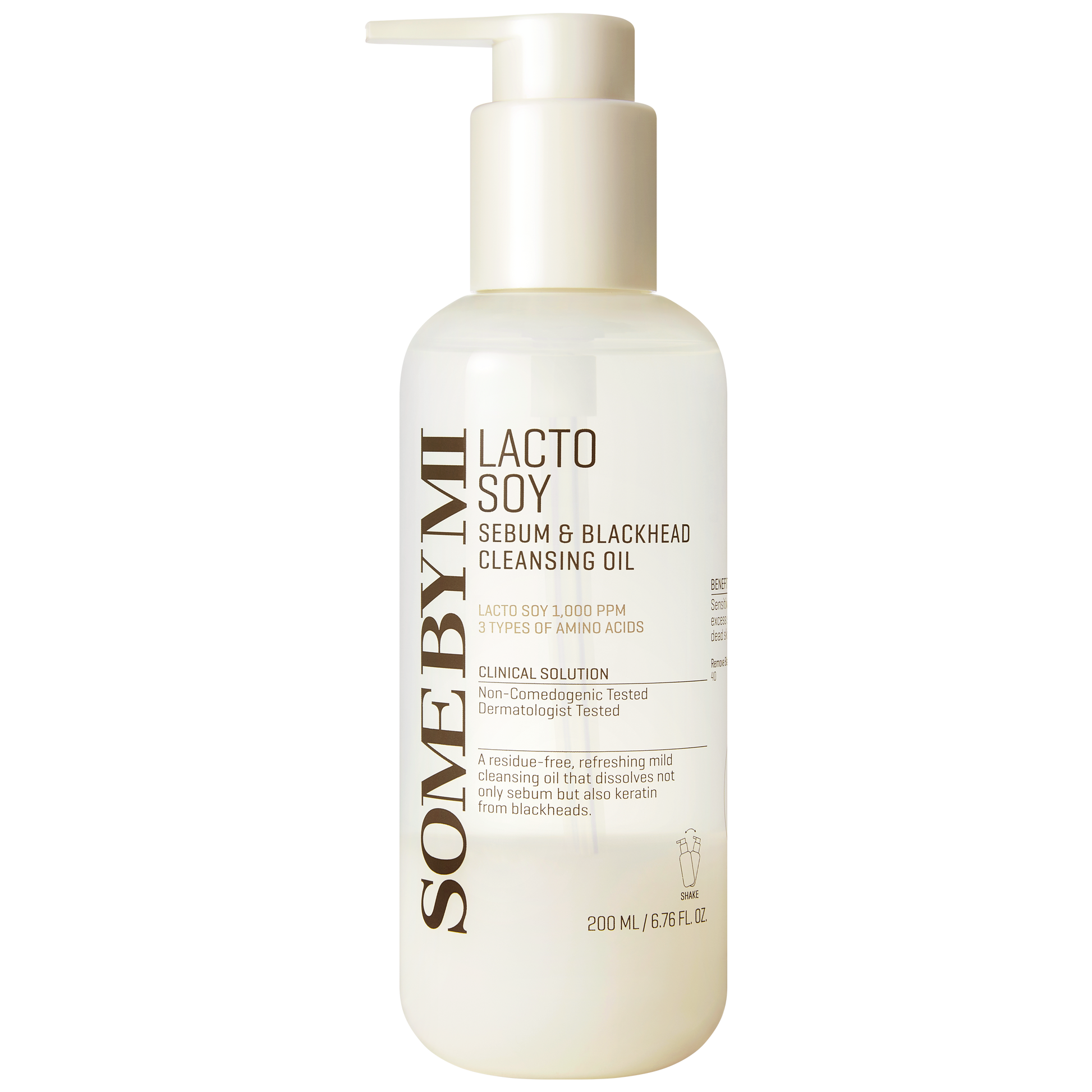 SOME BY MI LACTOSOY SEBUM&BLACKHEAD CLEANSING OIL [200ml]