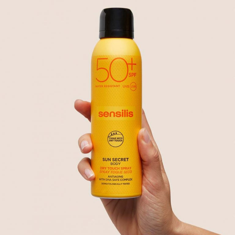 SUN SECRET BODY DRY TOUCH SPRAY SPF50+ 200ML