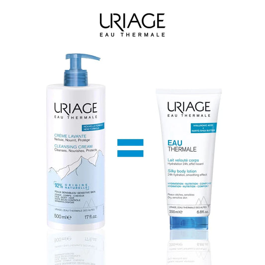 URIAGE HYGIÈNE COFFRET CRÈME LAVANTE + EAU THERMALE
