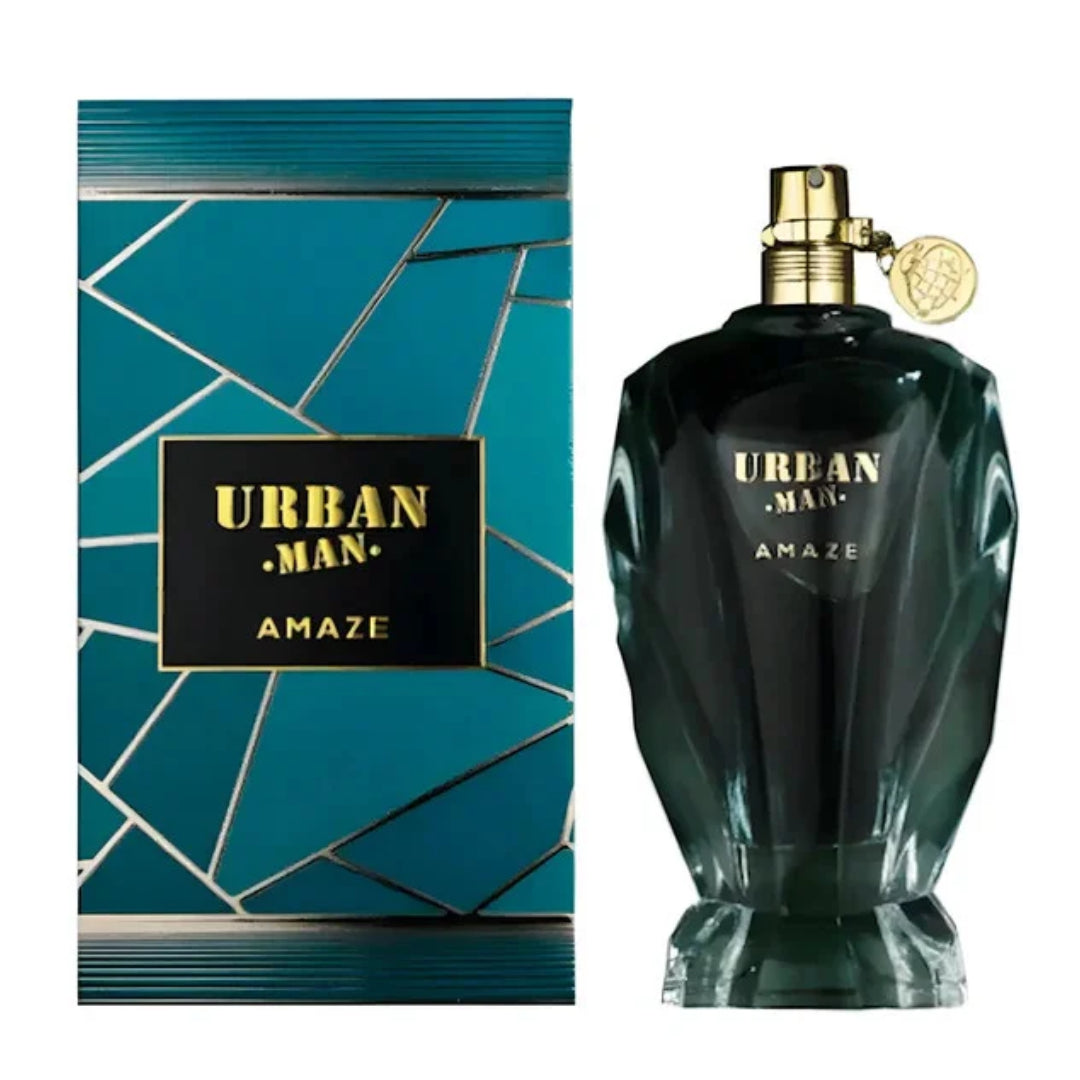 Urban Man Amaze de Fragrance World Pour Homme – 90ml