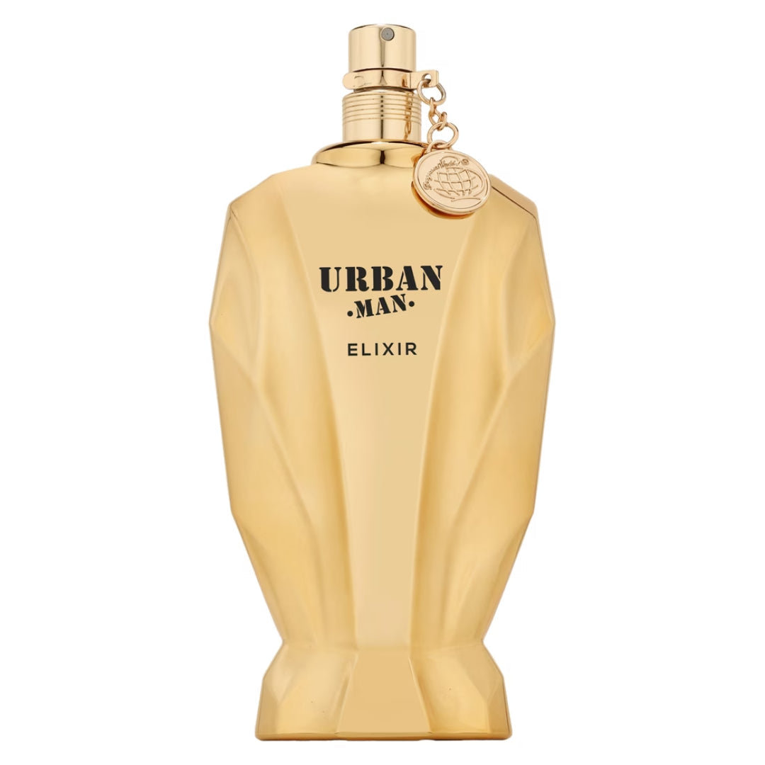 Urban Man Elixir Eau De Parfum Fragrance World Pour Homme – 90ml