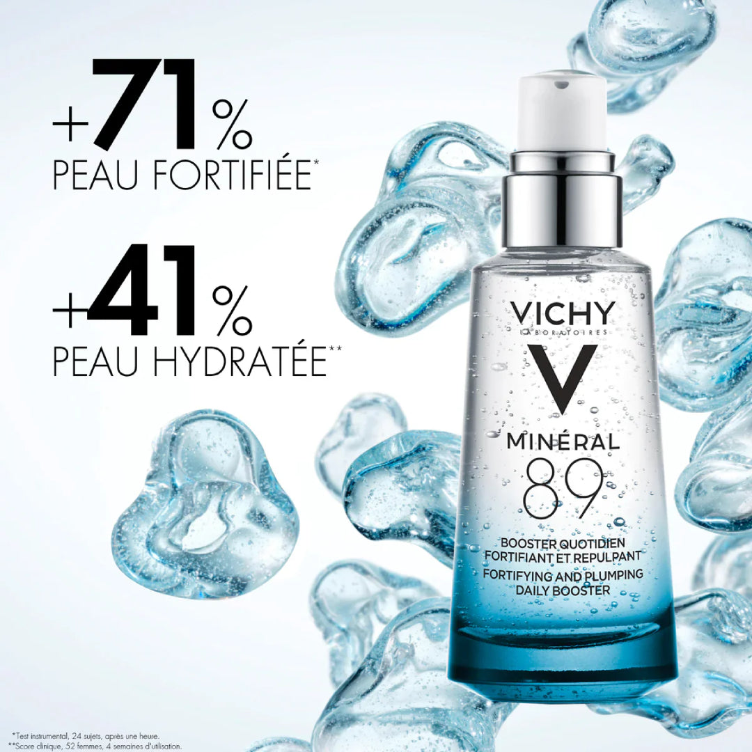 VICHY Minéral 89 Sérum Booster Hydratant Fortifiant Repulpant | 50ml