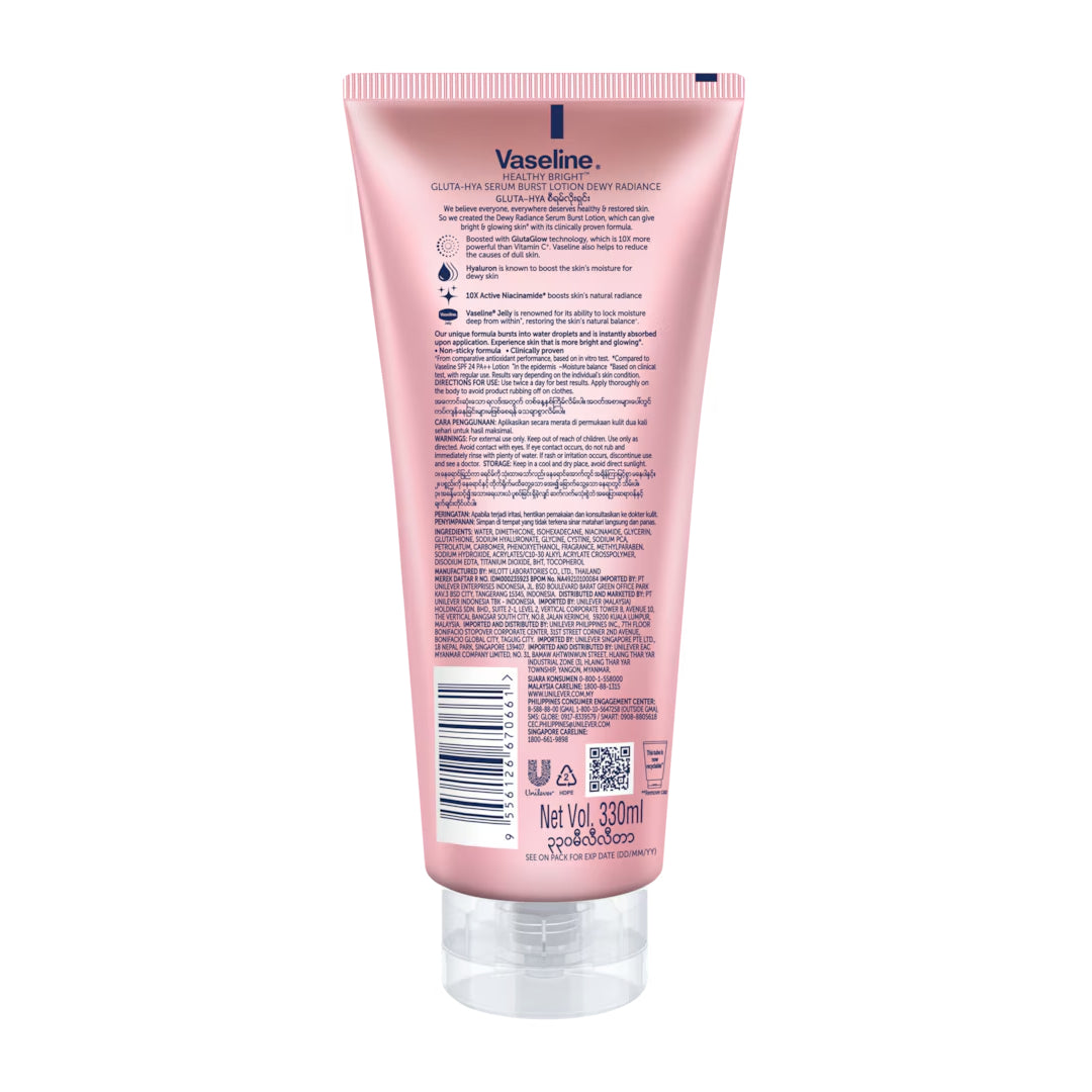 Vaseline - Healthy Bright - Gluta-Hya Dewy Radiance 330ml