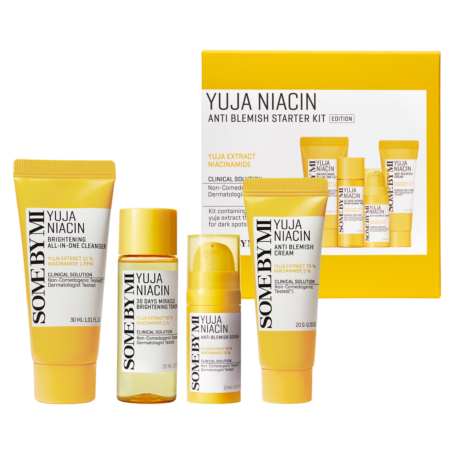 YUJA NIACIN ANTI-BLEMISH STARTER KIT - SOME BY MI
