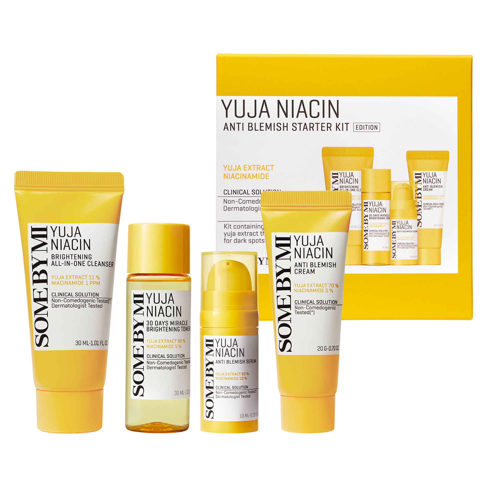 YUJA NIACIN ANTI-BLEMISH STARTER KIT - SOME BY MI