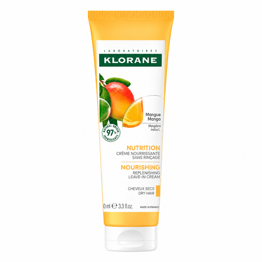 KLORANE NUTRITION CRÈME NOURRISSANTE SANS RINÇAGE À LA MANGUE 100ML