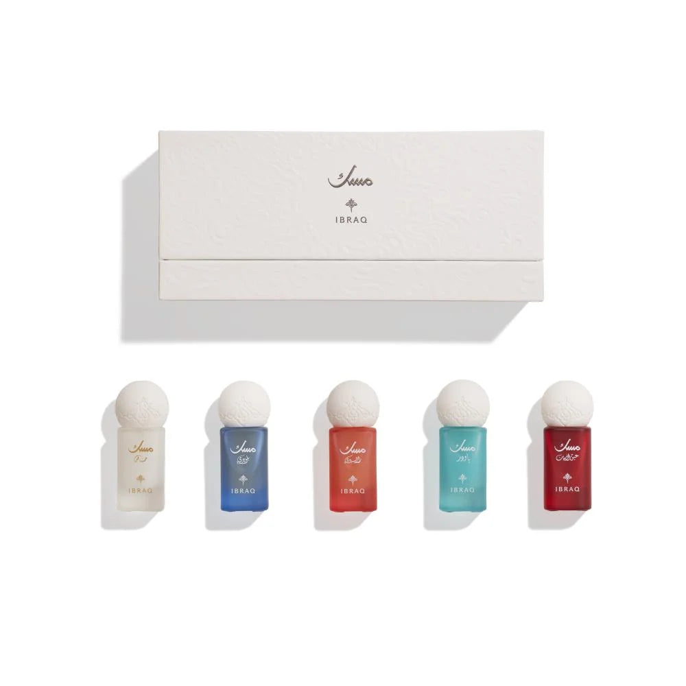 IBRAHEEM AL QURASHI MINI MUSK DUHN SET 5 X 6 ML