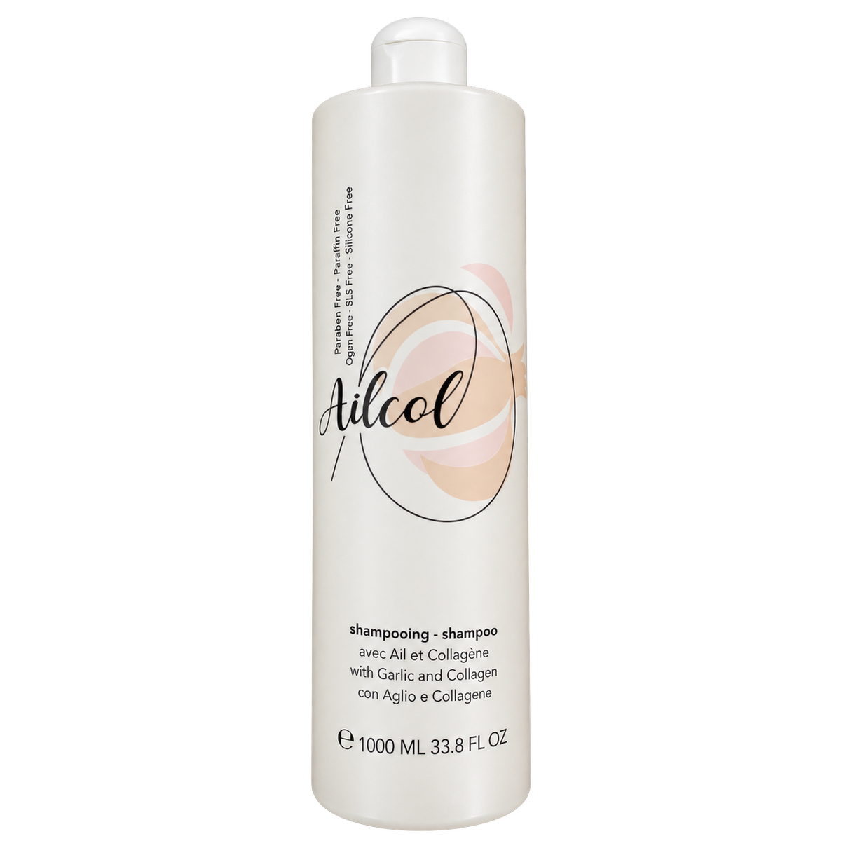 AILCOL SHAMPOOING SANS SULFATES AVEC AIL ET COLLAGÈNE 1000 ML