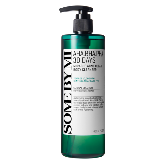AHA-BHA-PHA 30 DAYS MIRACLE ACNE CLEAR BODY CLEANSER 400g