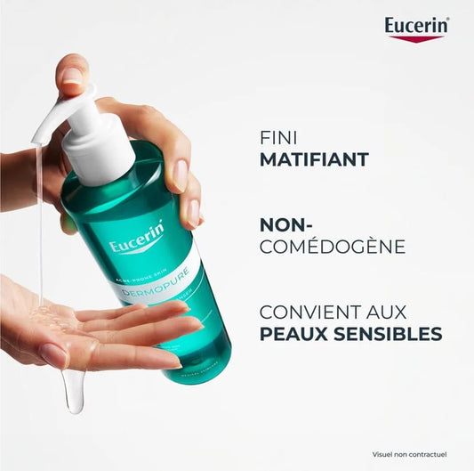 EUCERIN DERMOPURE GEL NETTOYANT 200ML