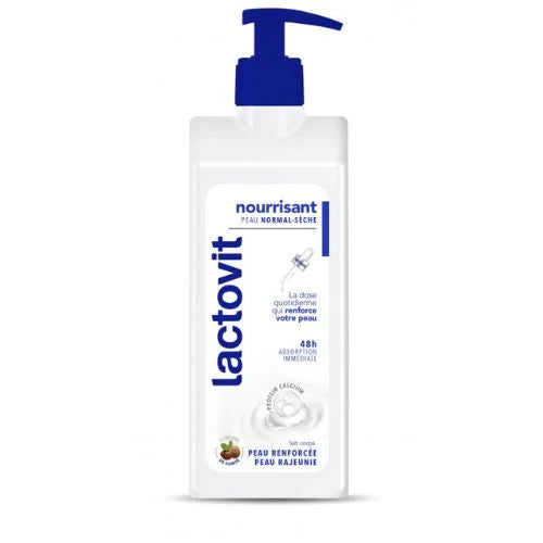 LACTOVIT NUTRITIVO LECHE CORPORAL PIEL NORMAL A SECA X 400 ML