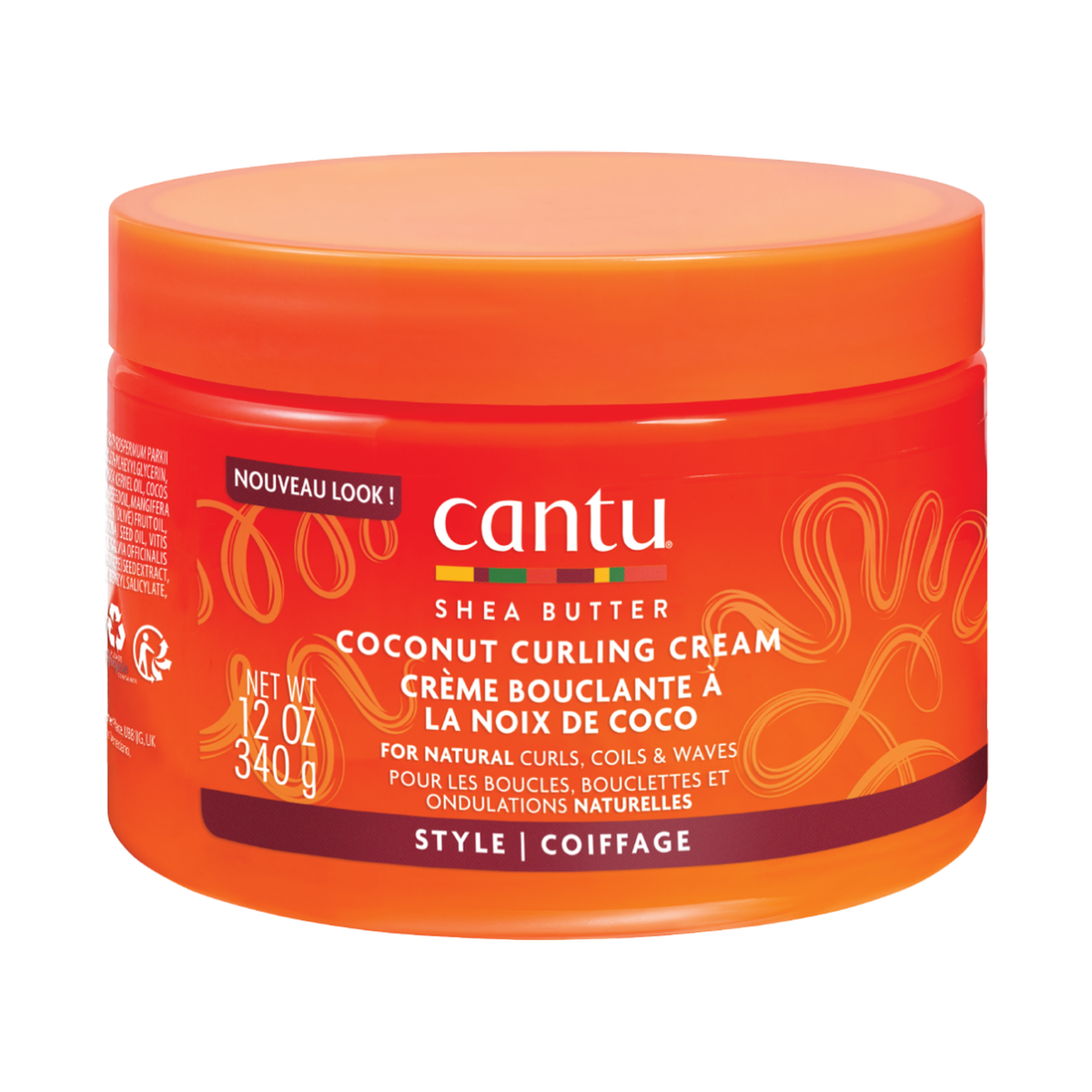 CANTU SHEA BUTTER COCONUT CURLING CREAM 340G