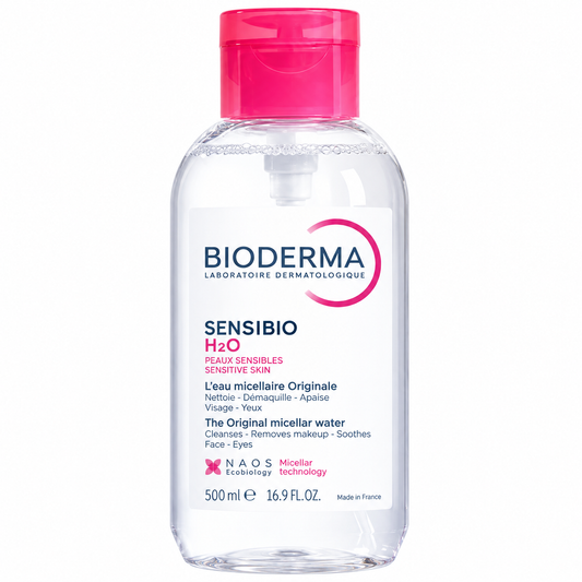 BIODERMA SENSIBIO H2O EAU MICELLAIRE DÉMAQUILLANTE 500 ML