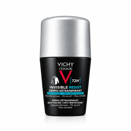 VICHY HOMME INVISIBLE RESIST 72H DÉODORANT ANTI-TRANSPIRANT