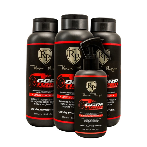 ROBSON PELUQUERO CCRP TURBO KIT 4 PRODUITS
