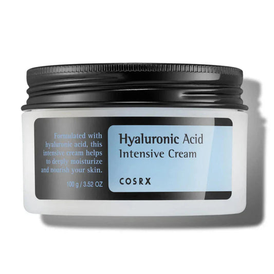 COSRX, acide hyaluronique crème, crème hydratante, soin peau sèche, soin K‑beauty, gel crème hyaluronate, crème repulpante, peau sensible, barrière cutanée, COSRX Maroc, beautyfamily.ma, cosmétique coréenne, crème visage non grasse, efficacité anti‑âge