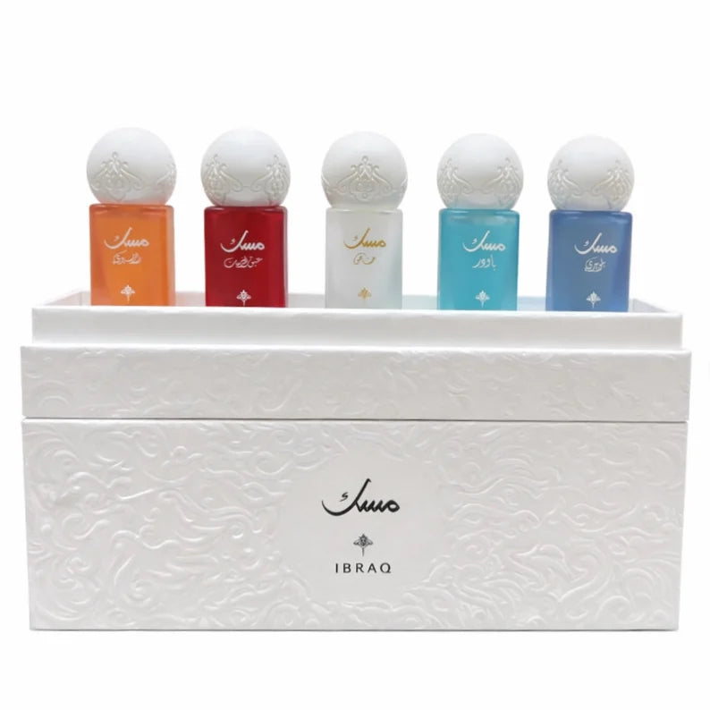 IBRAHEEM AL QURASHI MINI MUSK DUHN SET 5 X 6 ML