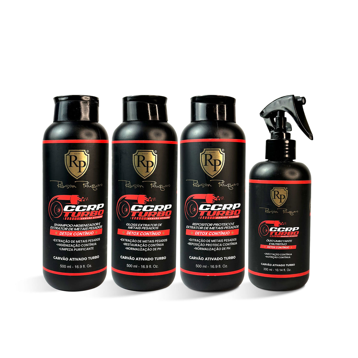 ROBSON PELUQUERO CCRP TURBO KIT 4 PRODUITS