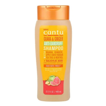 CANTU GUAVA & GINGER ANTI-DANDRUFF SHAMPOO SANS SULFATE 400ML