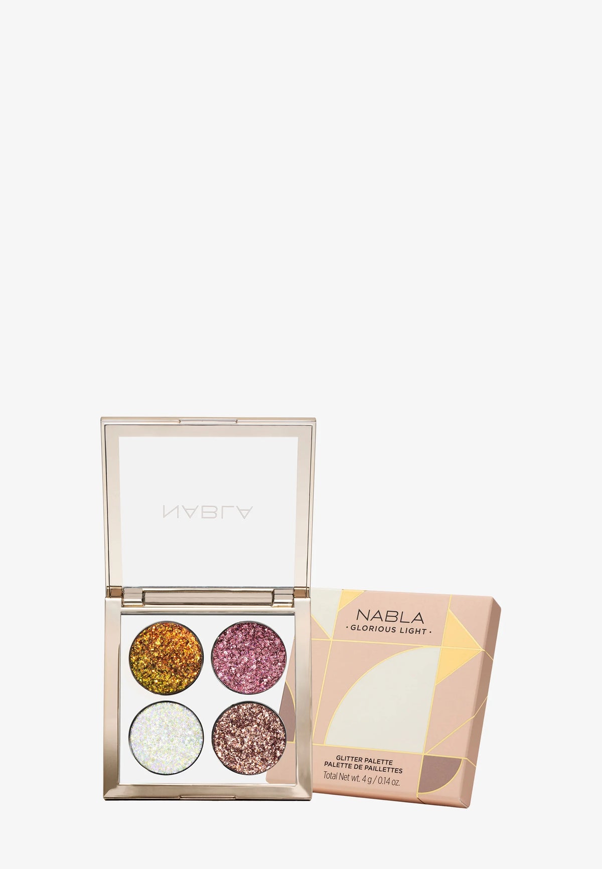 NABLA GLORIOUS LIGHTS GLITTER PALETTE - PALETTE FARD À PAUPIÈRE