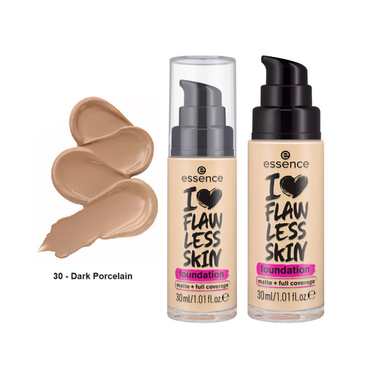 ESSENCE I LOVE FLAWLESS SKIN FOUNDATION 30ML
