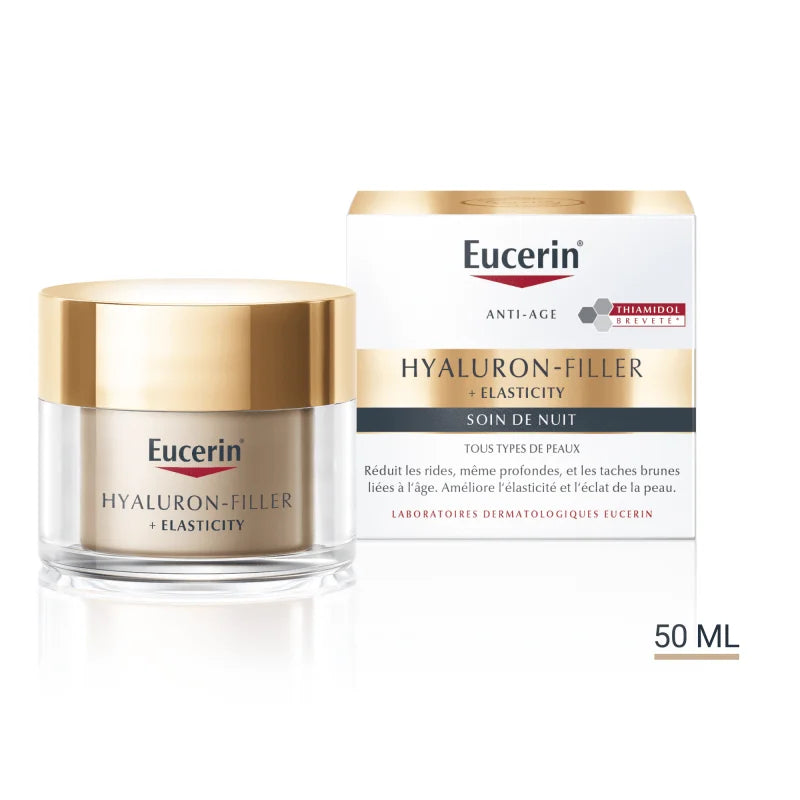 EUCERIN HYALURON-FILLER + ELASTICITY SOIN DE NUIT 50 ML