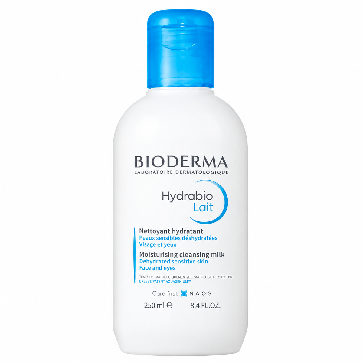 BIODERMA HYDRABIO LAIT LAIT NETTOYANT HYDRATANT 250ML