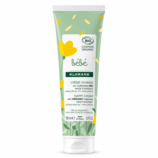 KLORANE BÉBÉ CRÈME CHANGE CERTIFIÉE BIO AU CALENDULA 100ML