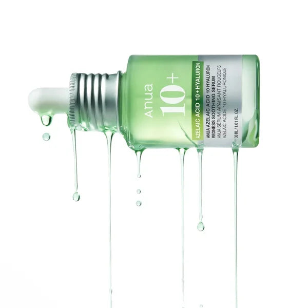 ANUA AZELAIC ACID 10 HYALURONIC REDNESS SOOTHING SERUM 30ML