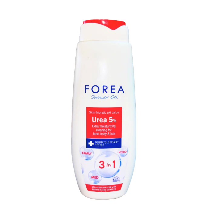 FOREA SHOWER GEL UREA 5% 3IN1 750ML