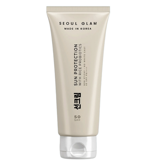 SEOUL GLAM SUN PROTECTION WITH RICE PROBIOTICS 50 SPF 50G