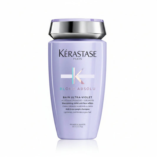 KÉRASTASE BLOND ABSOLU BAIN ULTRA-VIOLET 250ML – SHAMPOOING VIOLET ANTI-JAUNISSEMENT