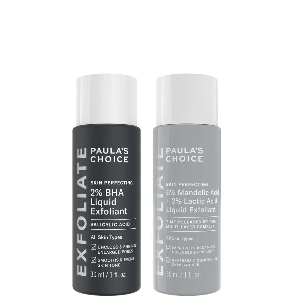 PAULA'S CHOICE - Le Kit Exfoliants AHA + BHA