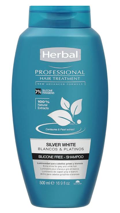 HERBAL PROFESSIONAL TREATMENT SHAMPOO - SILVER WHITE 500ML