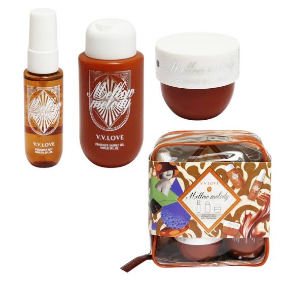 V.V.LOVE KIT DE VIAJE MELLOW MELODY FRAGRANCE BODY CREAM COFFRET 3PCS