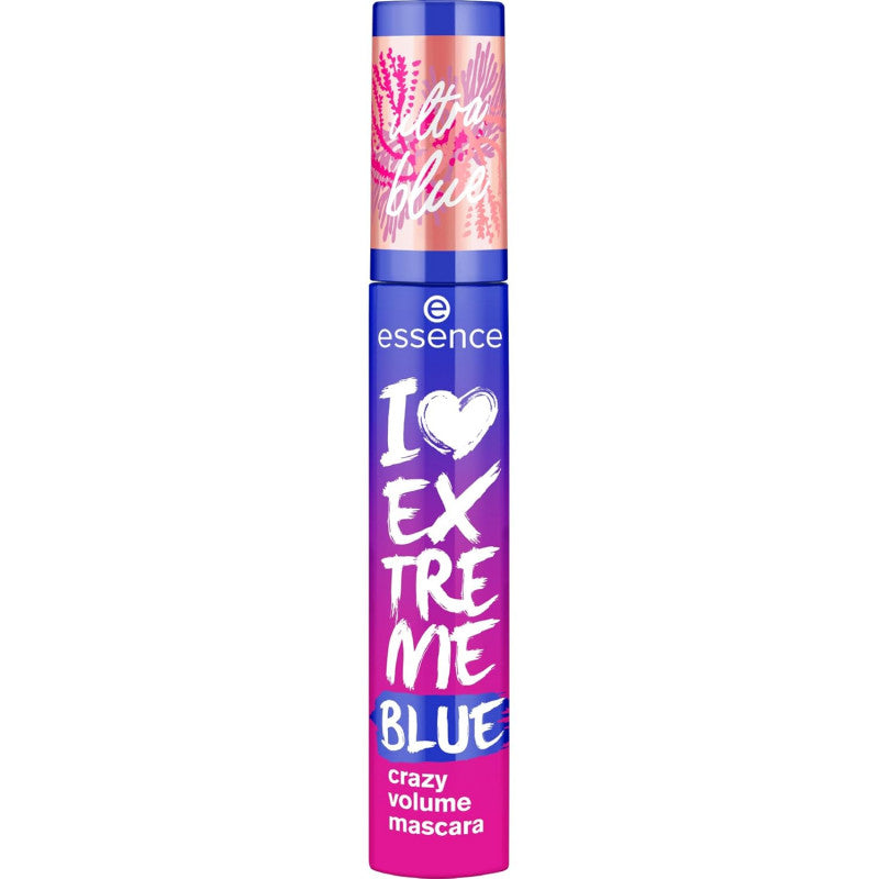 ESSENCE MASCARA BLEU I LOVE EXTREME BLUE CRAZY VOLUME