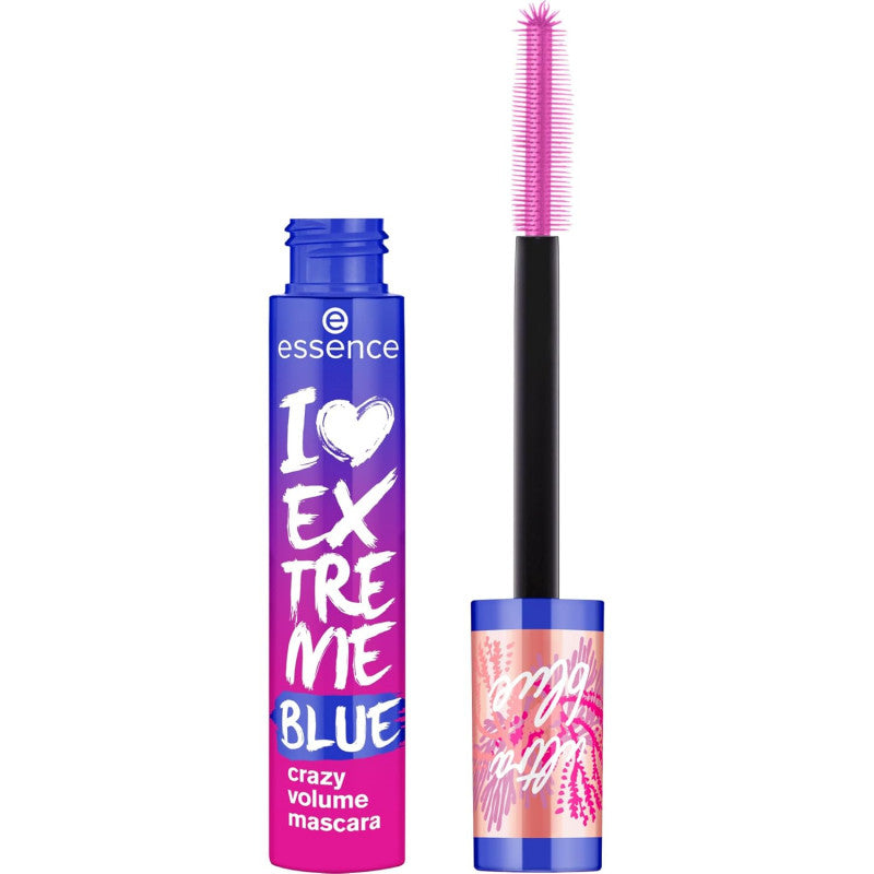 ESSENCE MASCARA BLEU I LOVE EXTREME BLUE CRAZY VOLUME