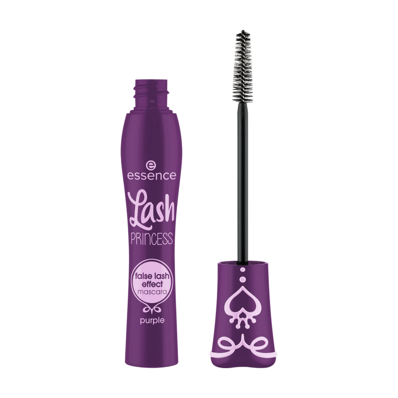 ESSENCE MASCARA MAUVE LASH PRINCESS FALSE LASH EFFECT BLACK PURPLE