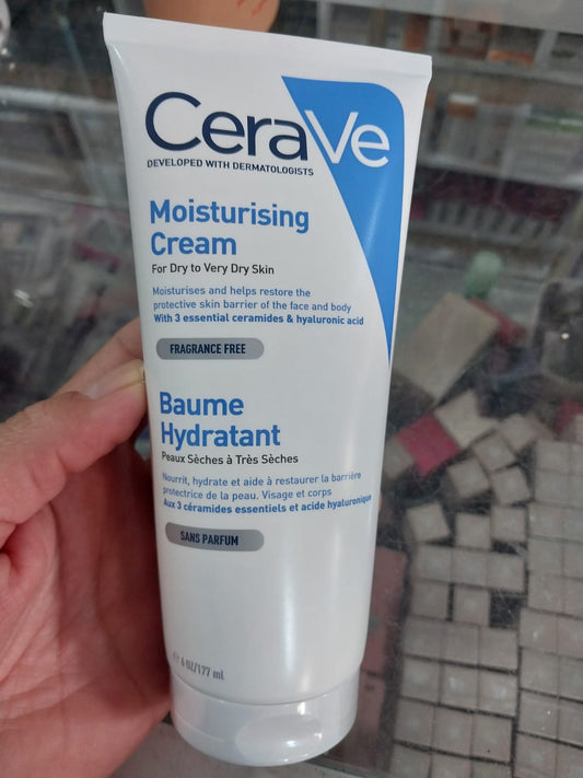 CeraVe Moisturising Cream-Baume Hydratant - 177 ml