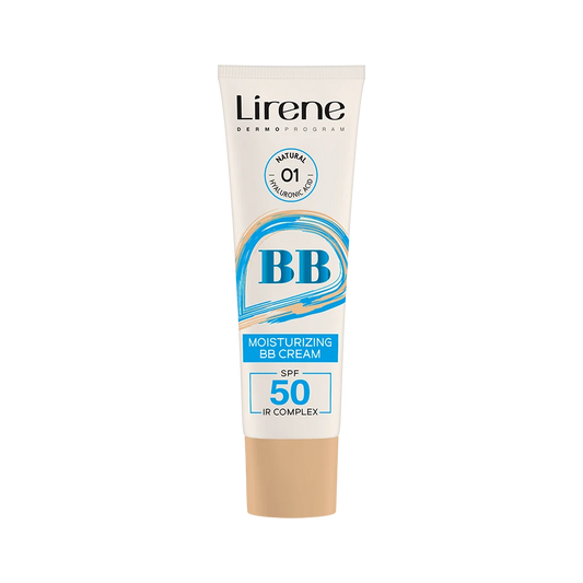 LIRENE MOISTURIZING BB CREAM SPF50 30ML 01 NATURAL